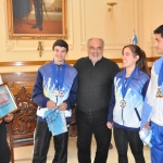 El gobernador Colombi recibió a los campeones mundiales de Taekwondo 2 DSC 0065