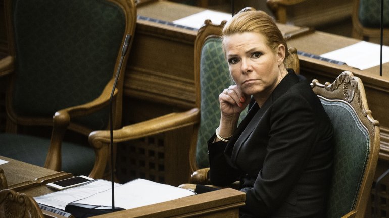 La ministra de Inmigración de Dinamarca, Inger Stojber