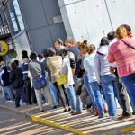 Cola para cobrar cajeros BanCo 2
