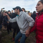 Pedradas y agresiones a Macri y Vidal en un acto oficial en Mar del Plata 2 06901901