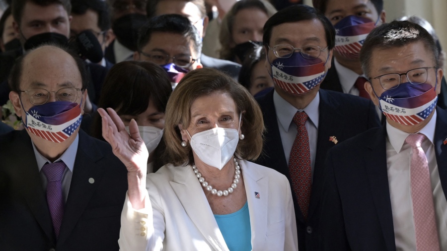 Visita de la semana pasada a Taipi de Nancy Pelosi Foto AFP