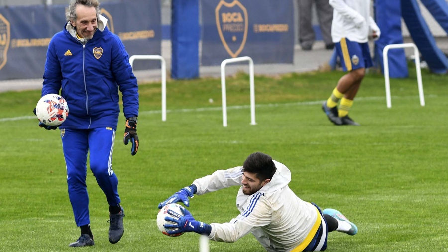 Rossi el arquero por el que juega Ibarra Foto Gustavo Amarelle 