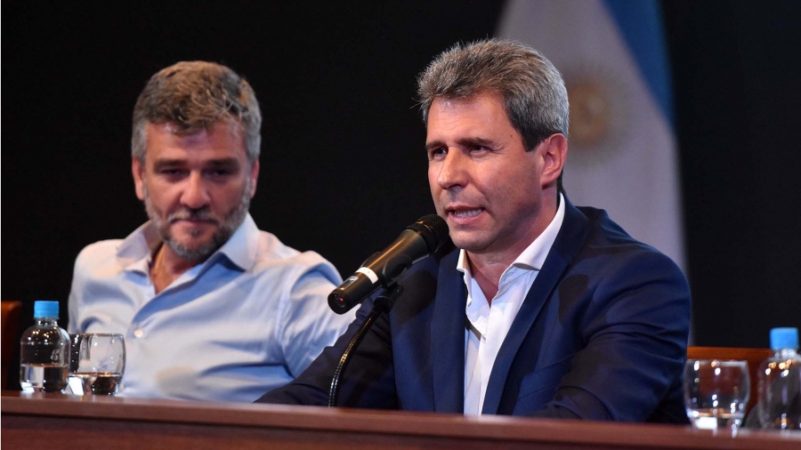 Zabaleta puso en marcha auditorias del Potenciar Trabajo en San Juan junto al gobernador Sergio Uac Foto Paratore Ruben