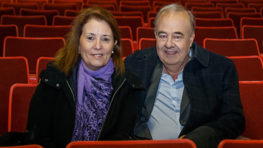 Di Menza y Martn que aportan un teatro a la cultura provincial con un nombre emblemtico Foto Edgardo Valera