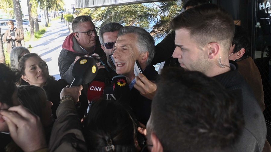Macri se despeg de las acusaciones de Carri Foto Leo Vaca