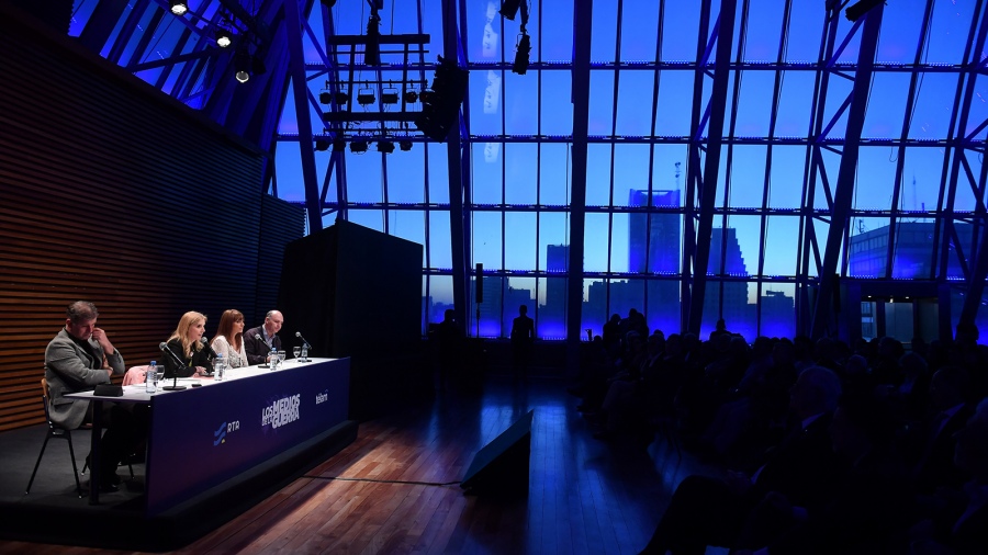 La presentacin se realiz en la cpula del Centro Cultural Kirchner Foto Maximiliano Luna