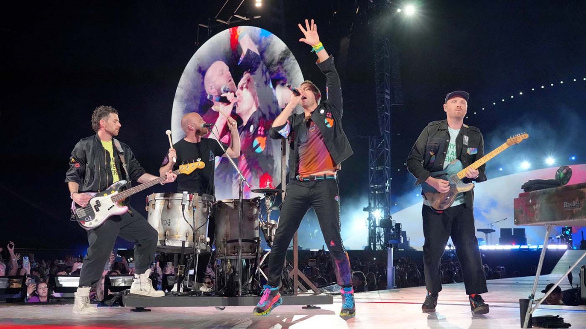 Coldplay la banda liderada por Chris Martin