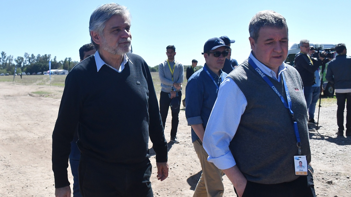 El ministro de Ciencia y Tecnologa Daniel Filmus particip del lanzamienrto en Crdoba Foto Laura Lescano