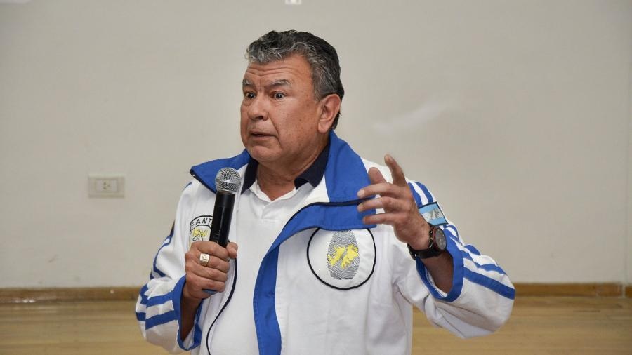 Jorge Bentez veterano de Guerra oriundo de Corrientes Foto Hernn Saravia