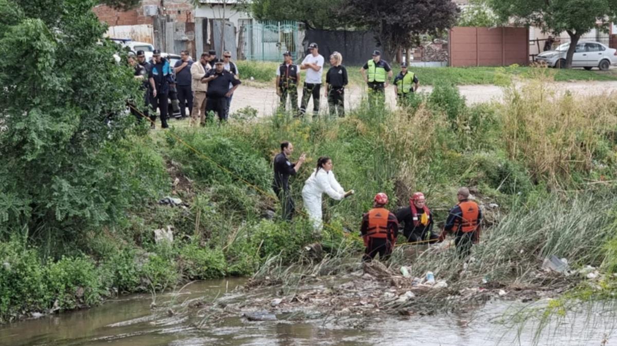 El cuerpo de Agustina Yoselie se encontr en el arroyo Napost Foto Twitter