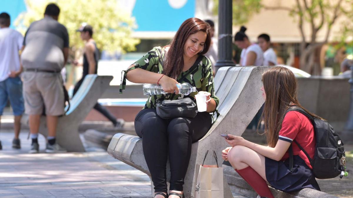  En San Luis la temperatura supera los 30 grados Foto Nicols Varvara