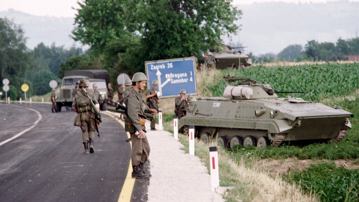 La guerra de los Balcanes Foto AFP