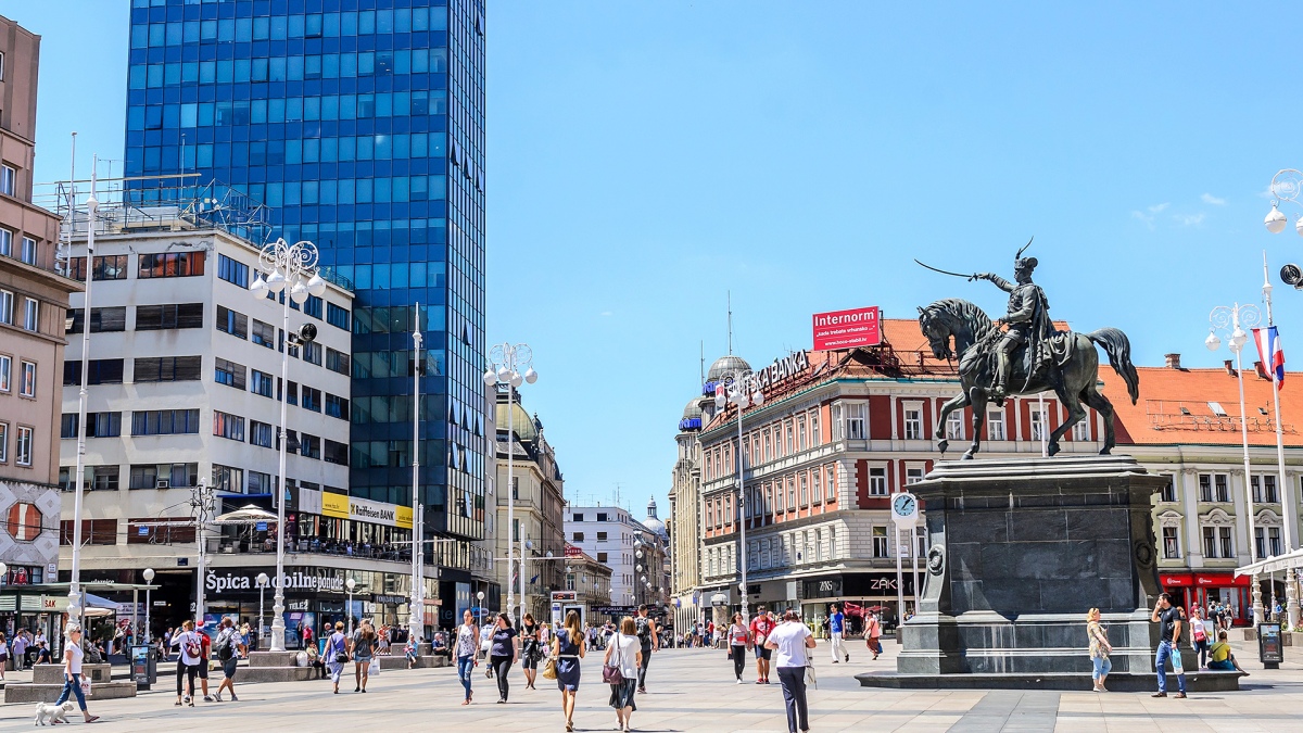 La capital Zagreb una de las ciudades croatas que va perdiendo poblacin Foto 123RF