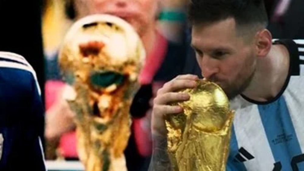 La copa se mira se toca pero se devuelve