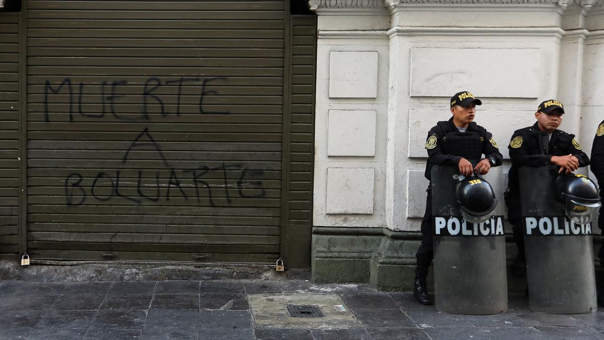 Varios policias estn invoculcrados en hechos de corrupcin foto AFP 