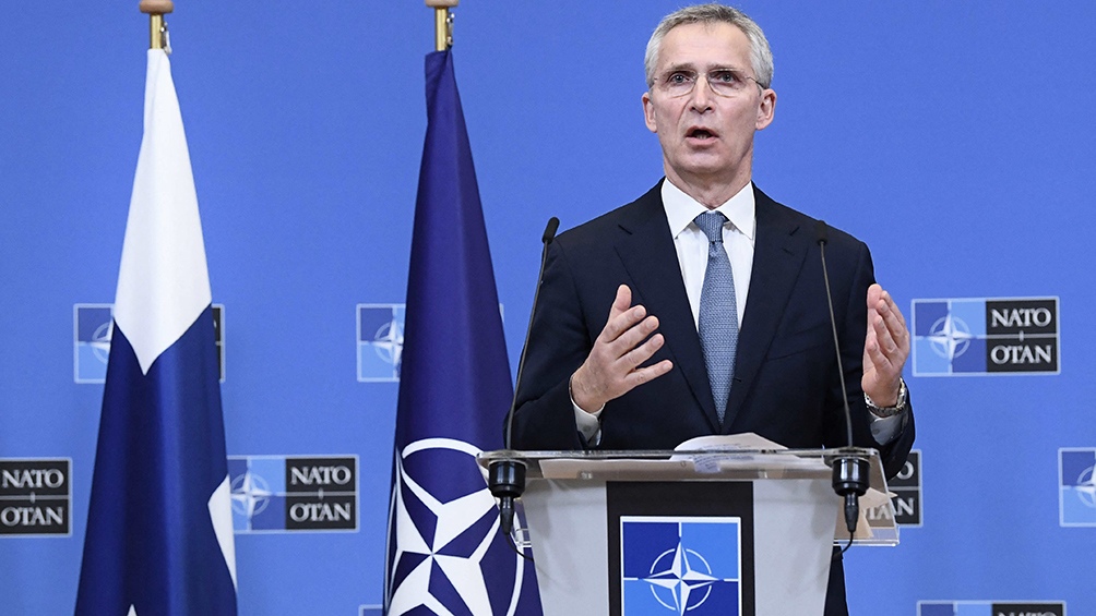 El jefe de la OTAN Jens Stoltenberg tambin apareci en una lista de candidatos al Premio Nobel de la Paz Foto AFP