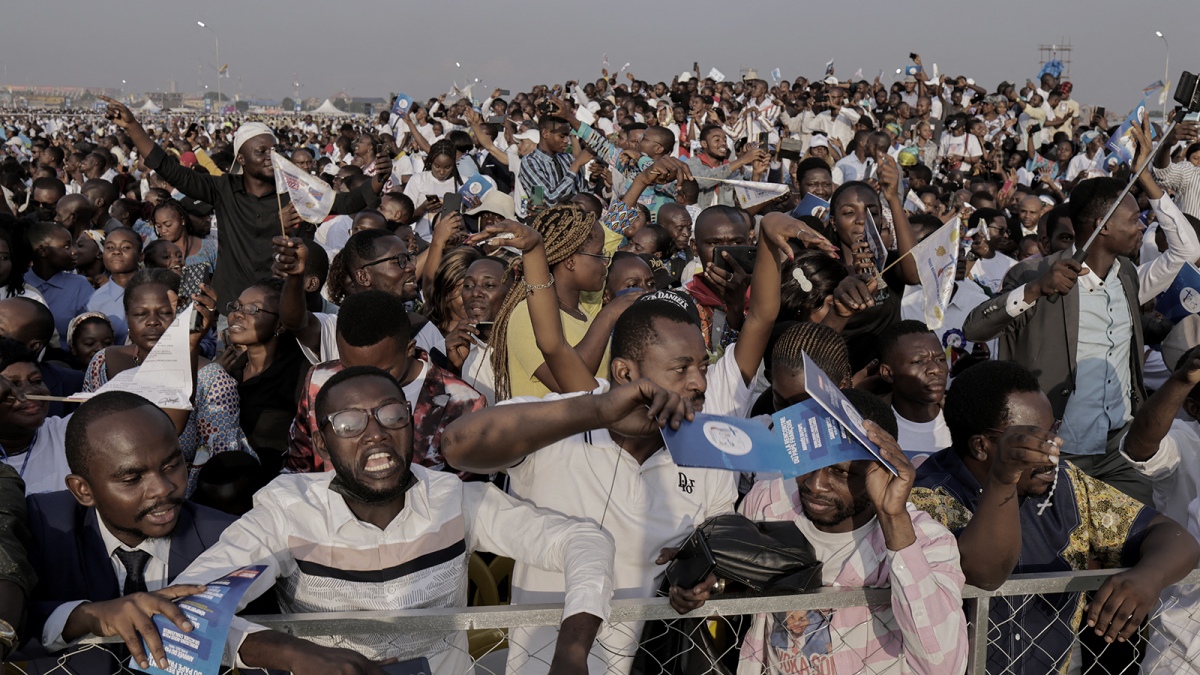 La misa del papa Francisco fue ante 1 milln de fieles Foto AFP