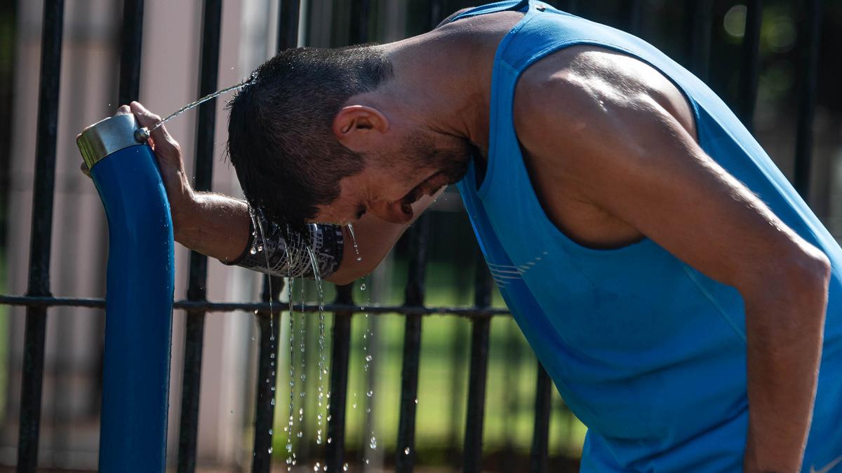 Las lluvias traern algo de alivio pero continuar el calor Foto Archivo