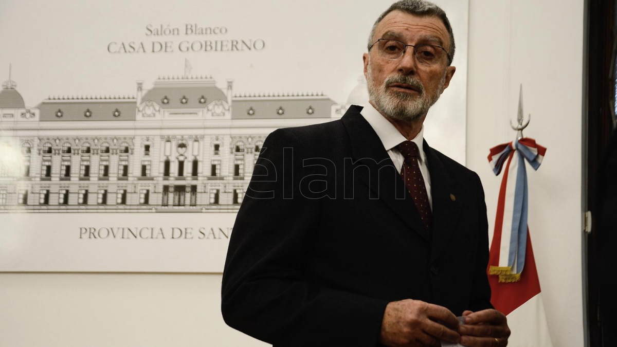 Tras el interregno de Jorge Lagna en el ministerio Perotti opt por nombrar en agosto pasado al polica retirado Rimoldi Foto Luis Cetraro