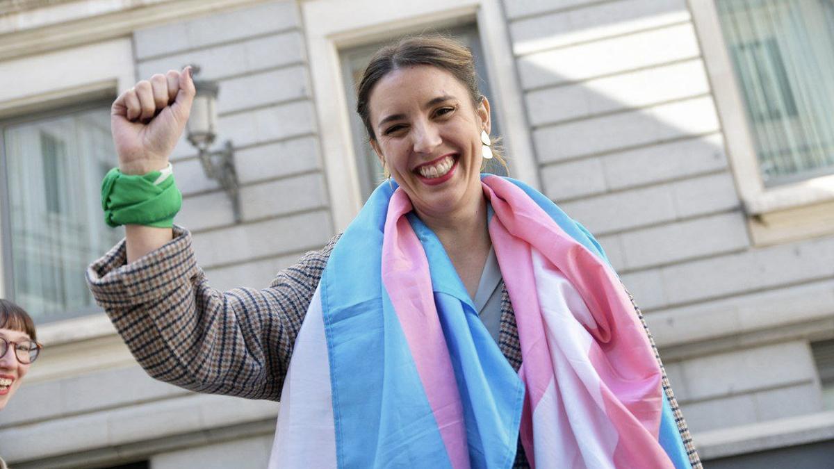 Irene Montero ministra de Igualdad Foto Twitter