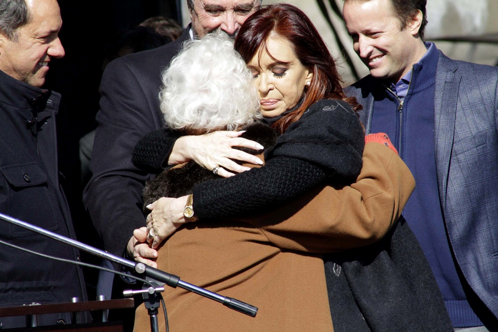 Cristina Fernndez de Kirchner y Estela de Carlotto Foto Archivo