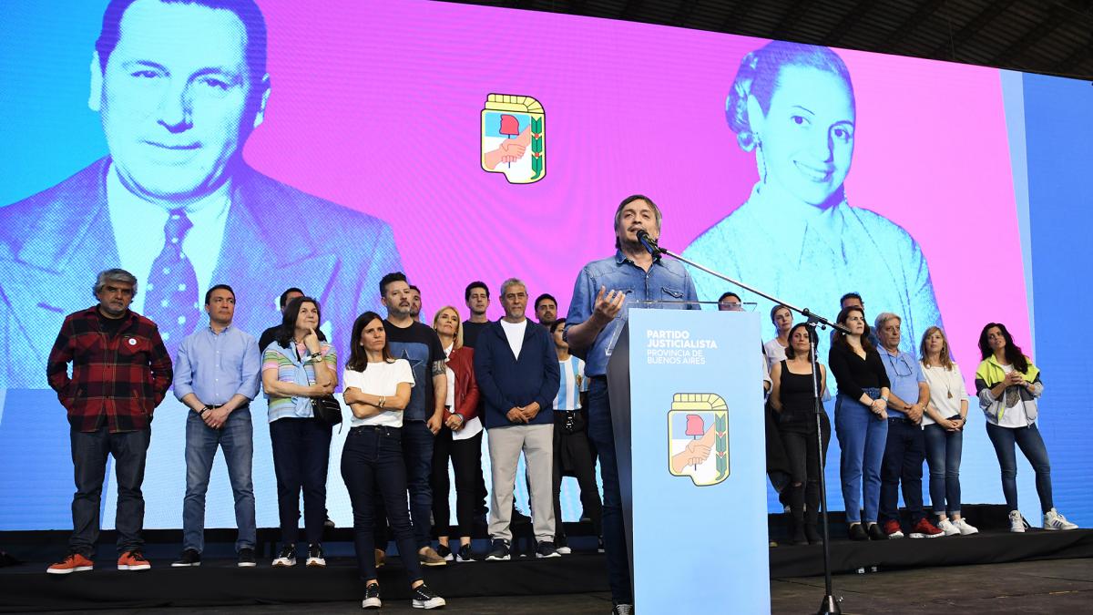 PJ Bonaerense presidido por Maximo Kirchner Foto Alejandro Moritz