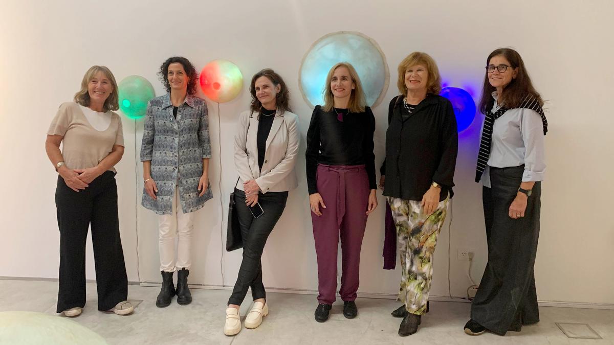 La muestra puede visitarse en OdA Oficinas de Arte que funciona en el primer piso de Paran 759 Foto Prensa