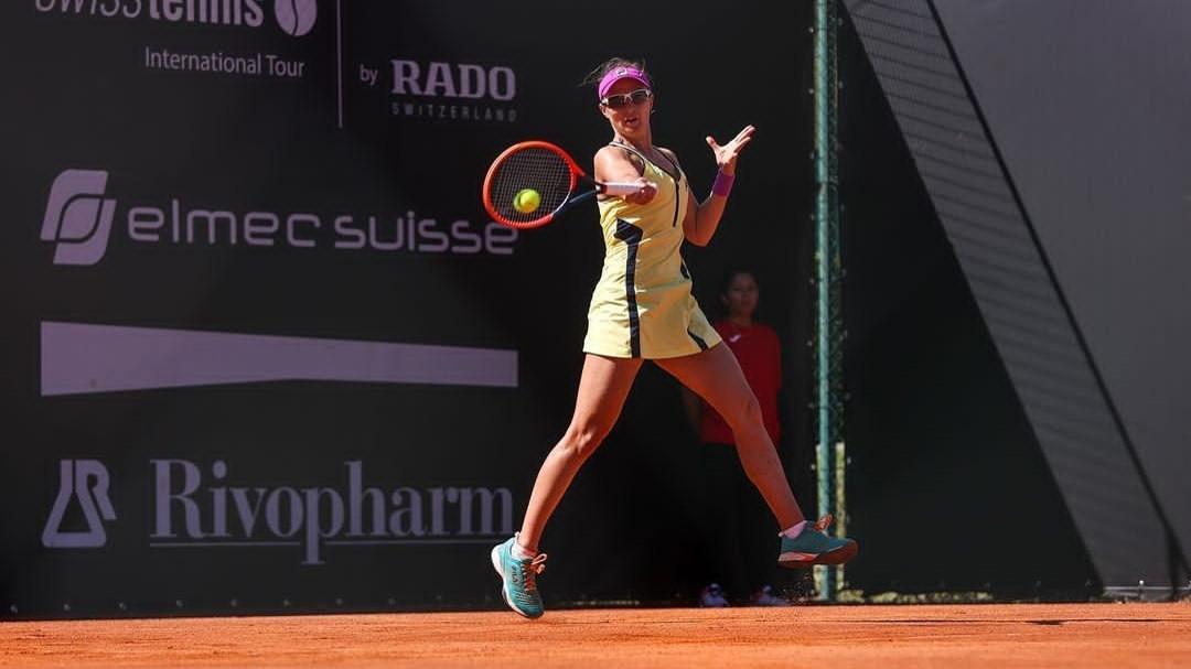 Nadia Podoroska fue eliminada de Roma