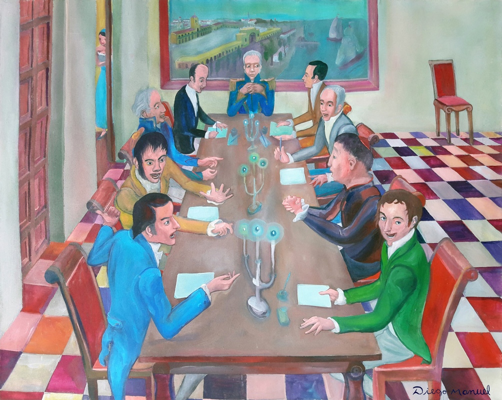 Pintura de Diego Manuel Rodrguez 