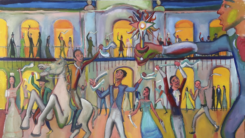 Pintura de Diego Manuel Rodrguez 
