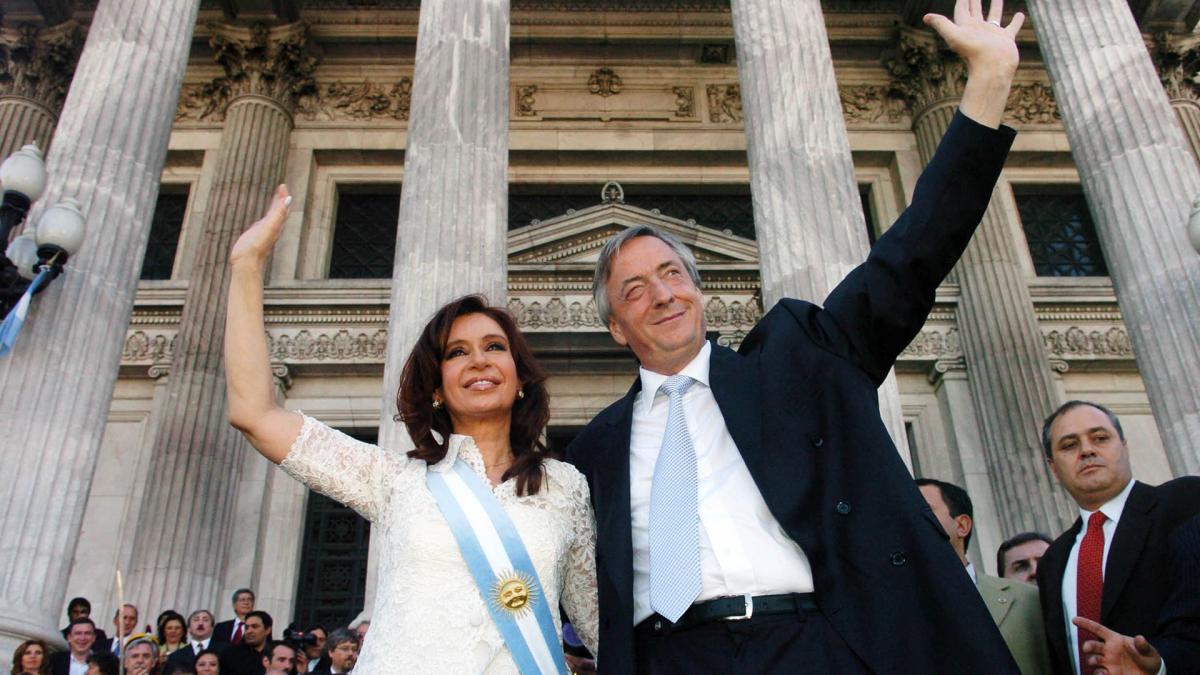 Asuncin de Cristina Fernndez de Kirhcner 10 de diciembre de 2007 Foto Daniel Darrs