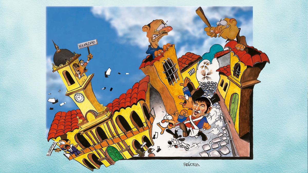 Ilustracin de Osvaldo Rvora