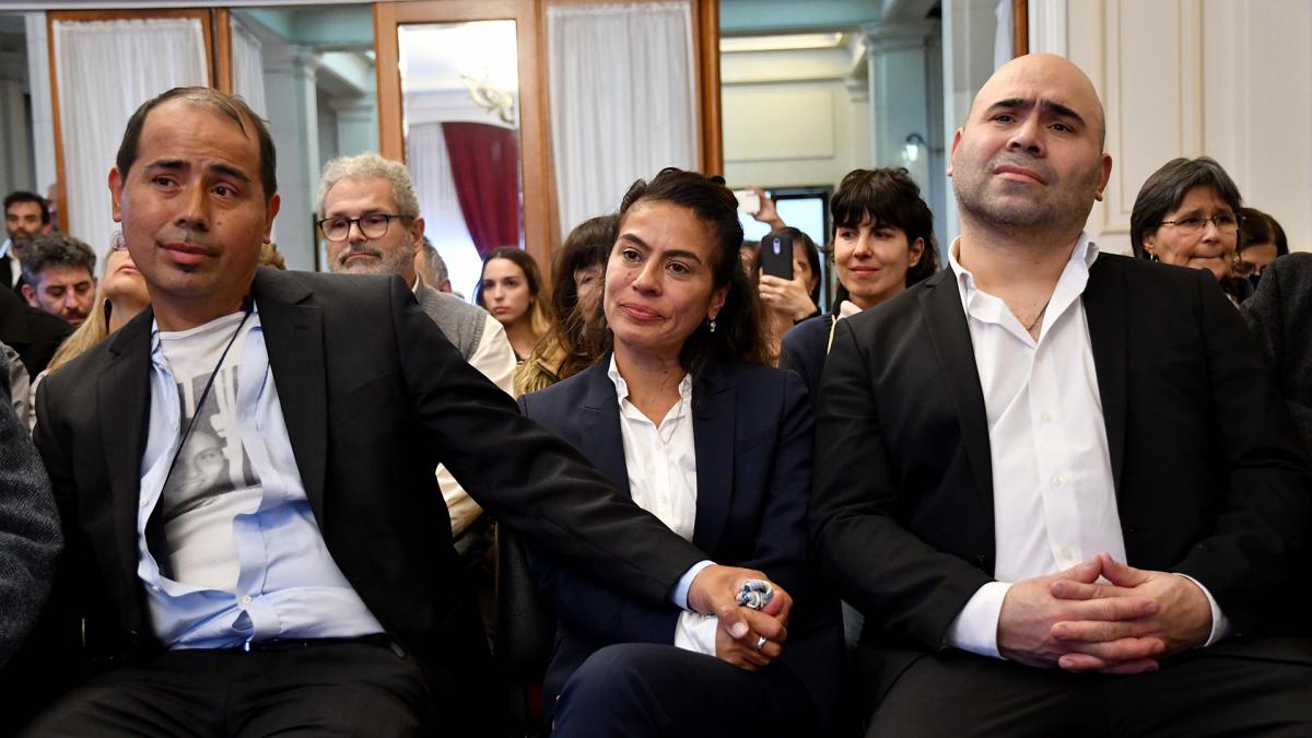 La satisfaccin de los presentes tras las lecturas de la condena Foto Eva Cabrera