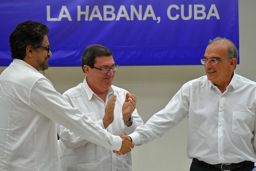 Mrquez fue el negociador jefe de las FARC en el proceso de paz que culmin con el acuerdo suscripto en 2016 Foto Archivo