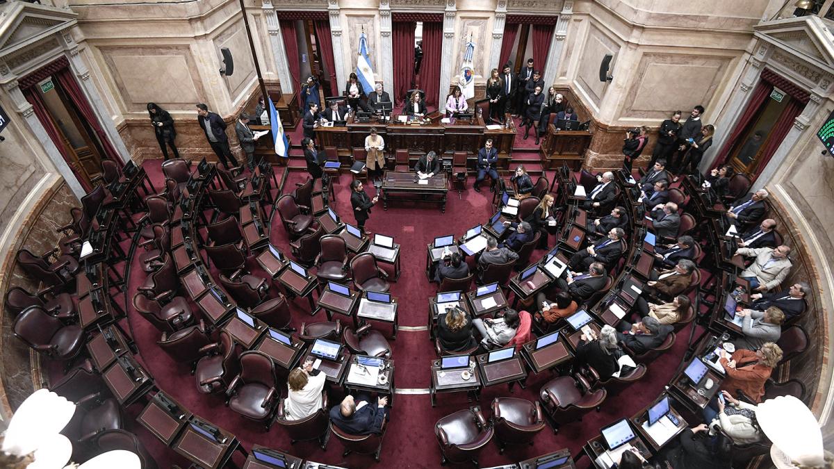 El Senado no se rene en sesin ordinaria desde el 13 de abril Foto Prensa