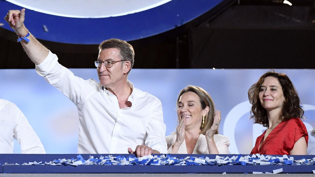 Alberto Nez Feijo reclama por haber conseguido la mayor cantidad de votos Foto AFP