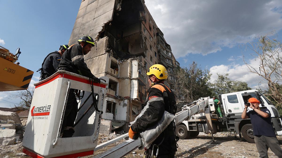 Seis muertos dej el bombardeo a Krivol Rog Foto AFP