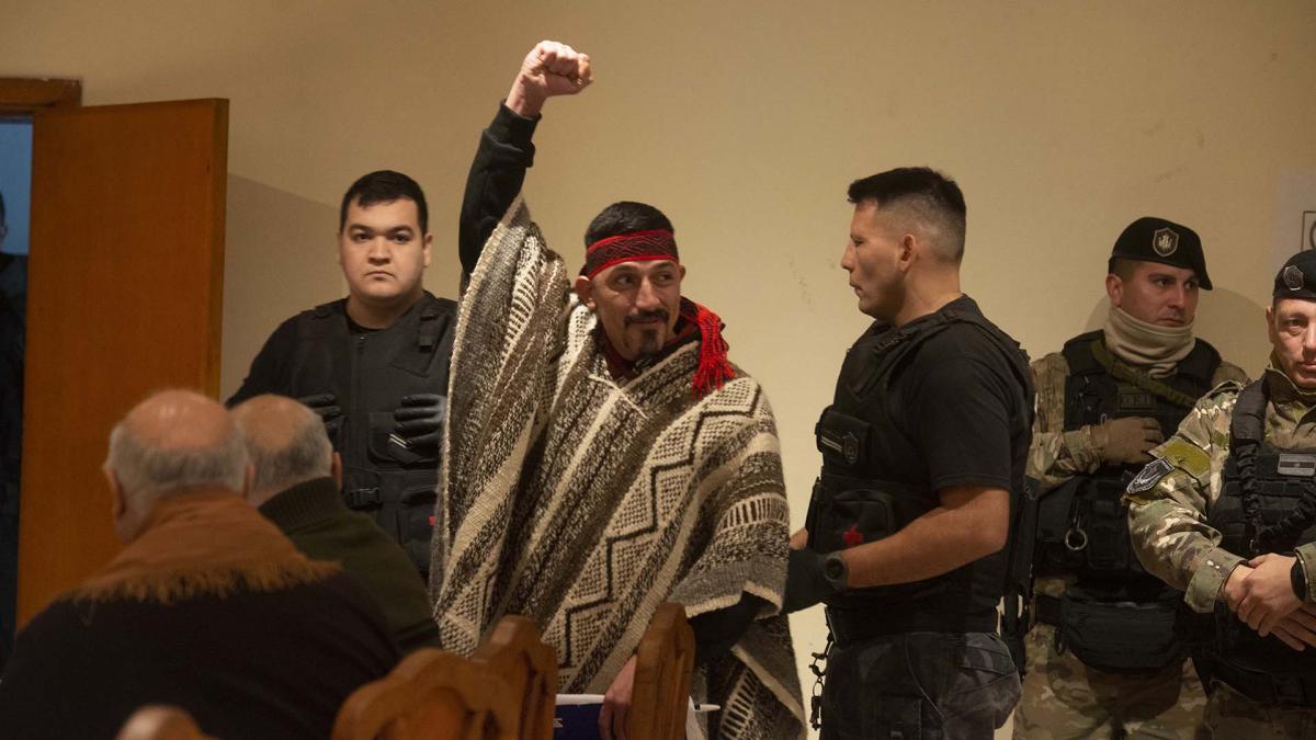 El dirigente mapuche Jones Huala ser extraditado a Chile si no prospera un pedido de sus abogados defensores Foto Alejandra Bartoliche