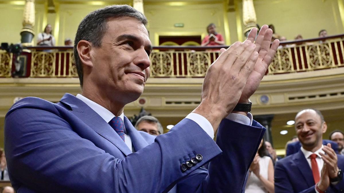 Snchez se presenta como nica opcin para gobernar Espaa Foto AFP