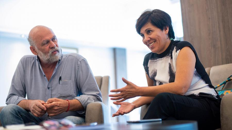 Nemeth y Vinaya coincidieron en la importancia del INT Foto Ariel Pacheco