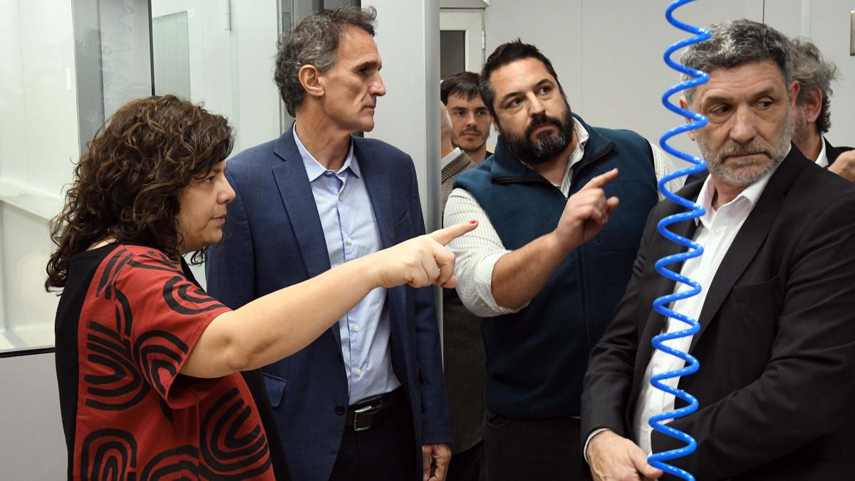 La ministra de Salud y el de Obras Pblicas participaron de la inauguracin Foto Nacho Snchez 