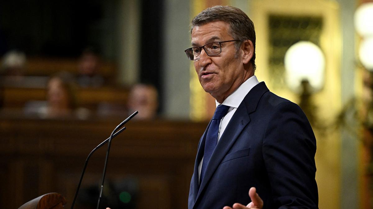 Pedro Snchez presidente del Gobierno espaol en funciones y secretario general del Partido Socialista Obrero Espaol Foto AFP