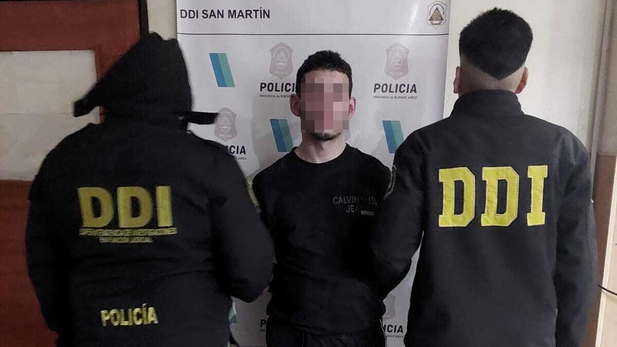Dylan fue interceptado por la polica cuando sala del cumpleaos de su sobrina Foto Archivo