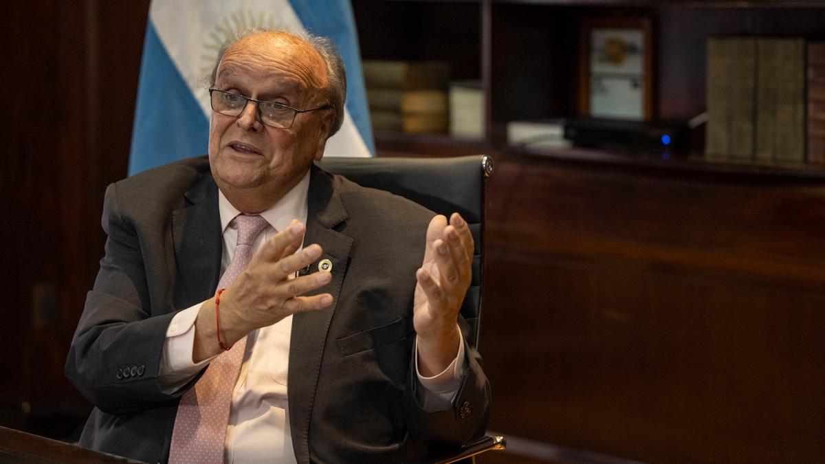 Jos Ignacio De Mendiguren dialog con Tlam sobre el presente y el futuro de la Argentina Foto Pepe Mateos