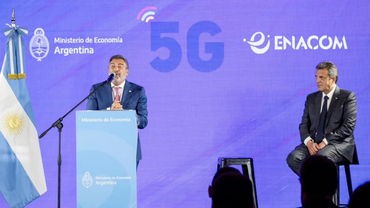 Ambrosini La licitacin de 5G es un salto importante para lugares estratgicos de la Argentina Foto Tw