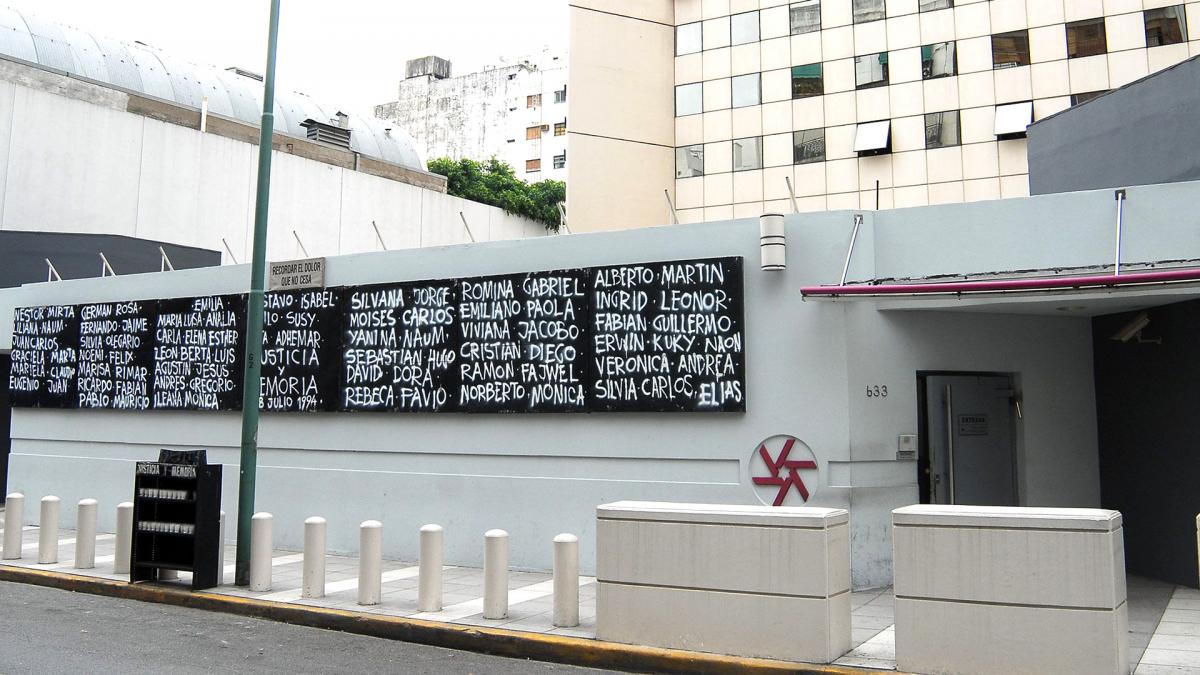 La AMIA se encuentra en la calle Pasteur al 600