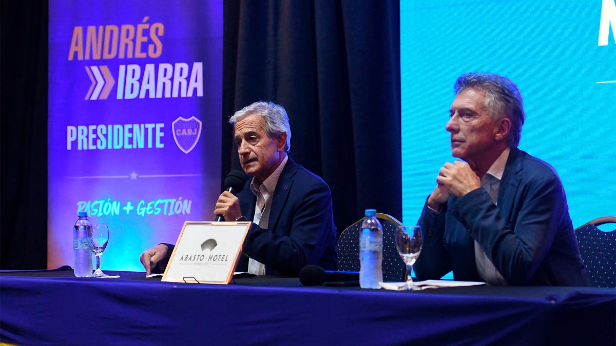 Giunta se despeg de Andrs Ibarra y Mauricio Macri Foto Alfredo Luna