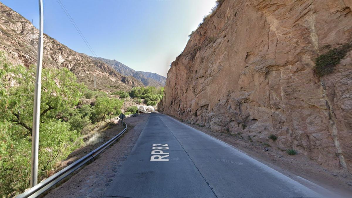 El cuerpo de la joven fue hallado en el kilmetro 35 de la ruta provincial 82 Foto Google Street View