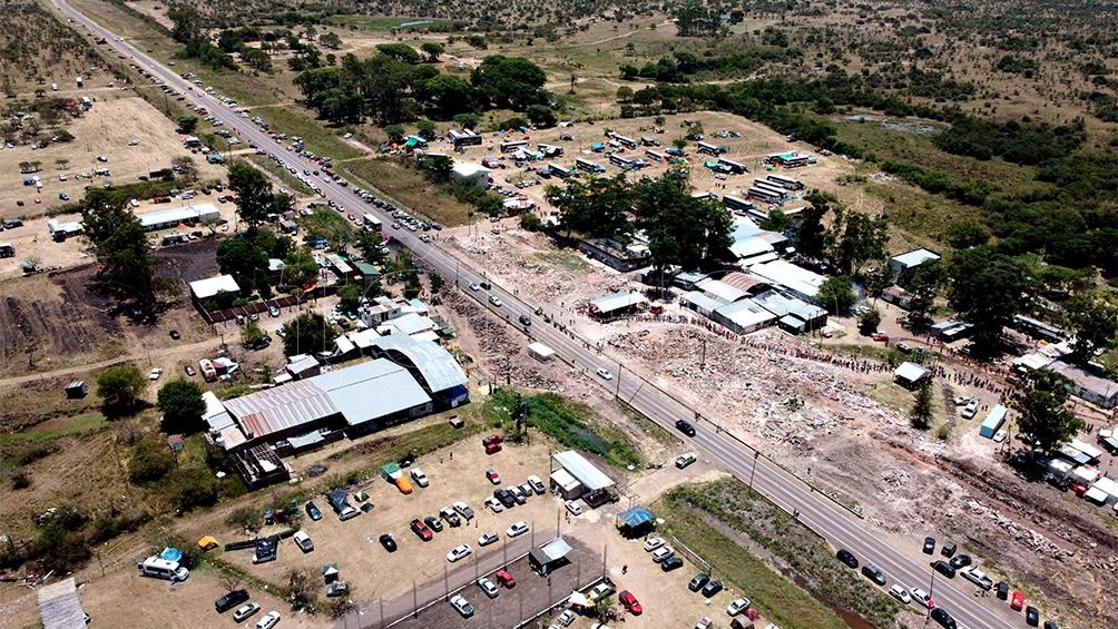 La Ruta Nacional 123 permanecer con corte total en dos oportunidades Foto Germn Pomar