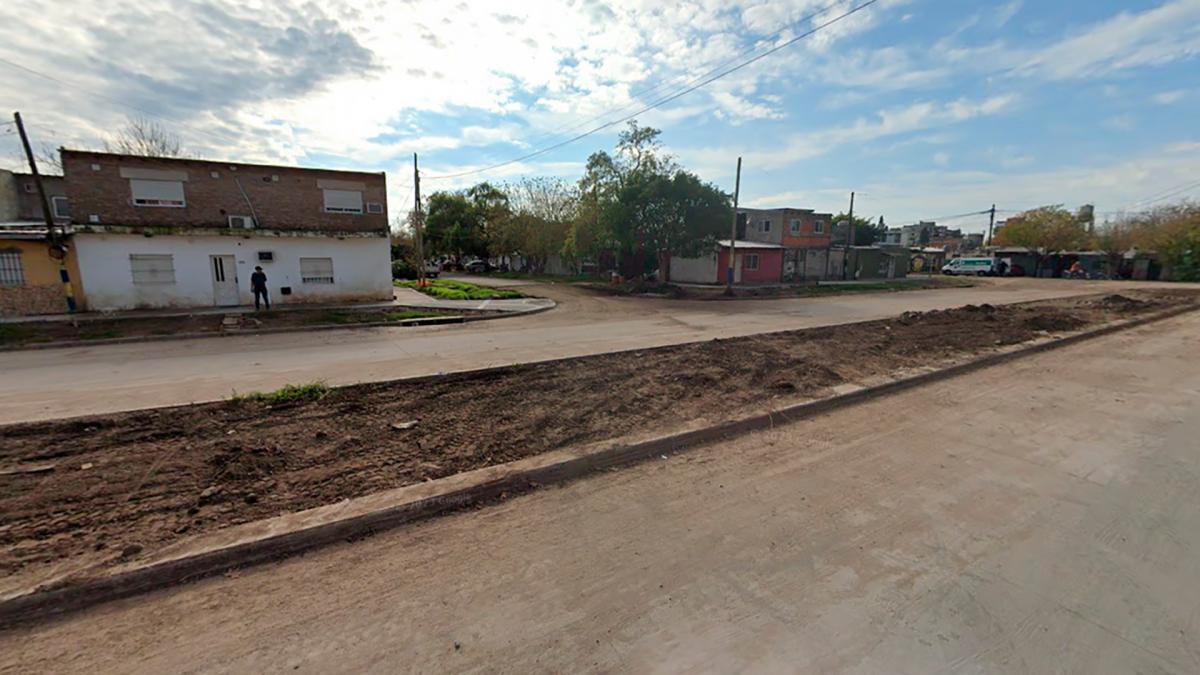 La zona del boulevar Segu donde se ubica la comisara baleada Foto Streetview